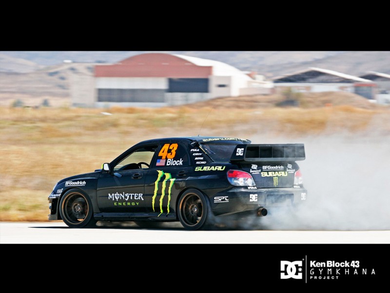 Ken Block has only been driving rally cars for a short amount of time 